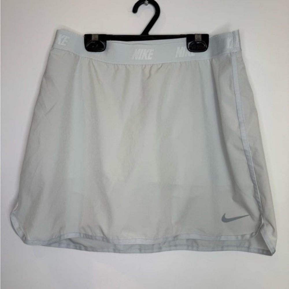 Nike Light Gray Sports Skirt